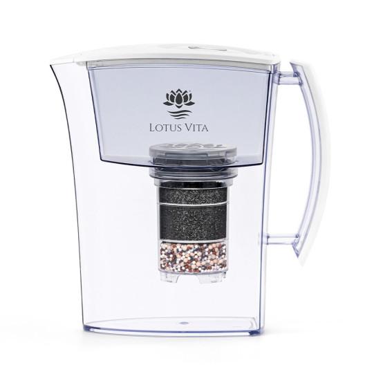 Lotus Vita Wasserfilter weiss