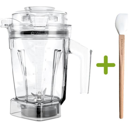 Vitamix 1,4-Liter Behälter Smart frontal mit Kitchen Clever Spatel 3 cm breit