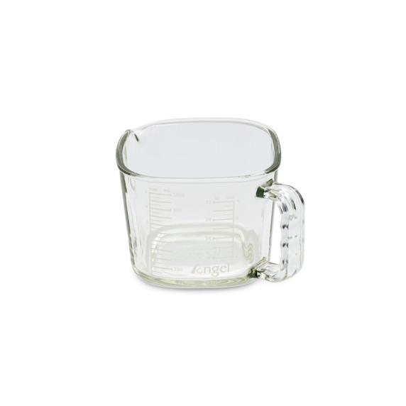 Angel Juicer Saftbehälter aus Glas von der Seite
