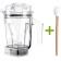 Vitamix 1,4-Liter Behälter Smart frontal mit Kitchen Clever Spatel 3 cm breit