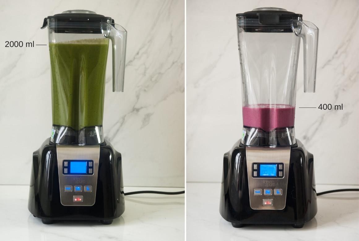 Mit dem Bianco Piano Grüne Smoothies oder Nicecream zubereiten