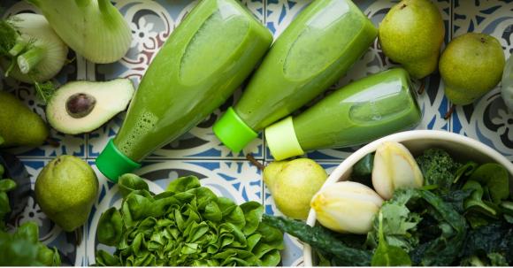 Positiver Nebeneffekt: Mit Grünen Smoothies leichter zum Wohlfühlgewicht