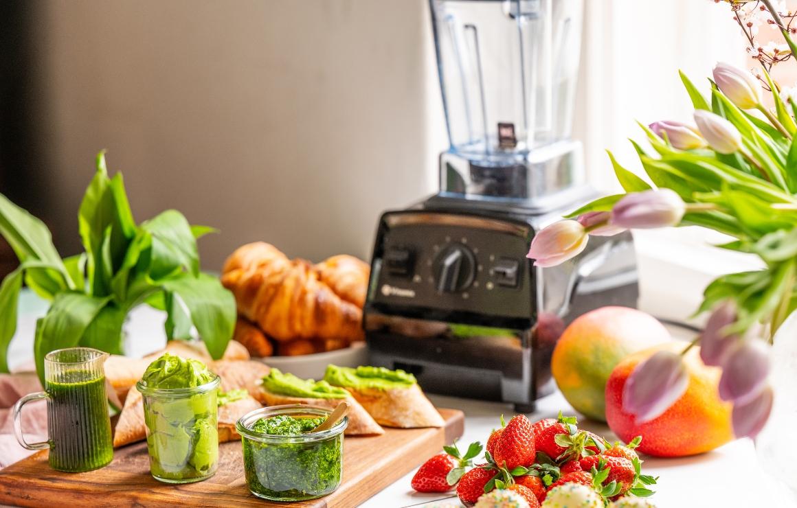 Bärlauch Rezepte mti dem Mixer zubereiten