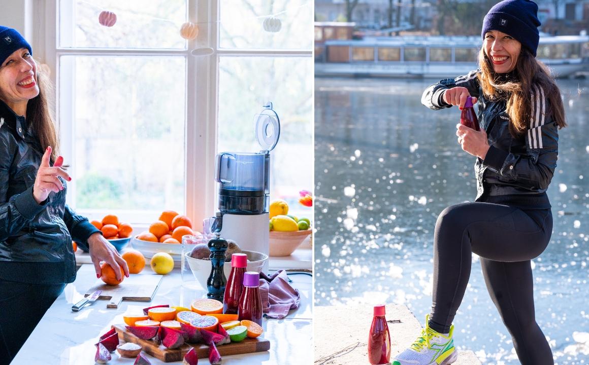 Rote Bete Saft vor dem Laufen trinken