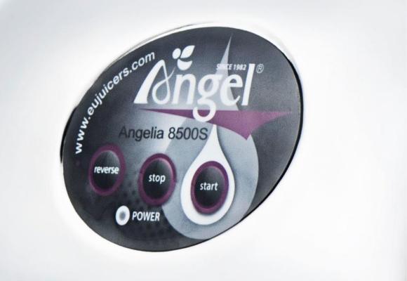 Bedienfeld des Angel Juicer 8500S