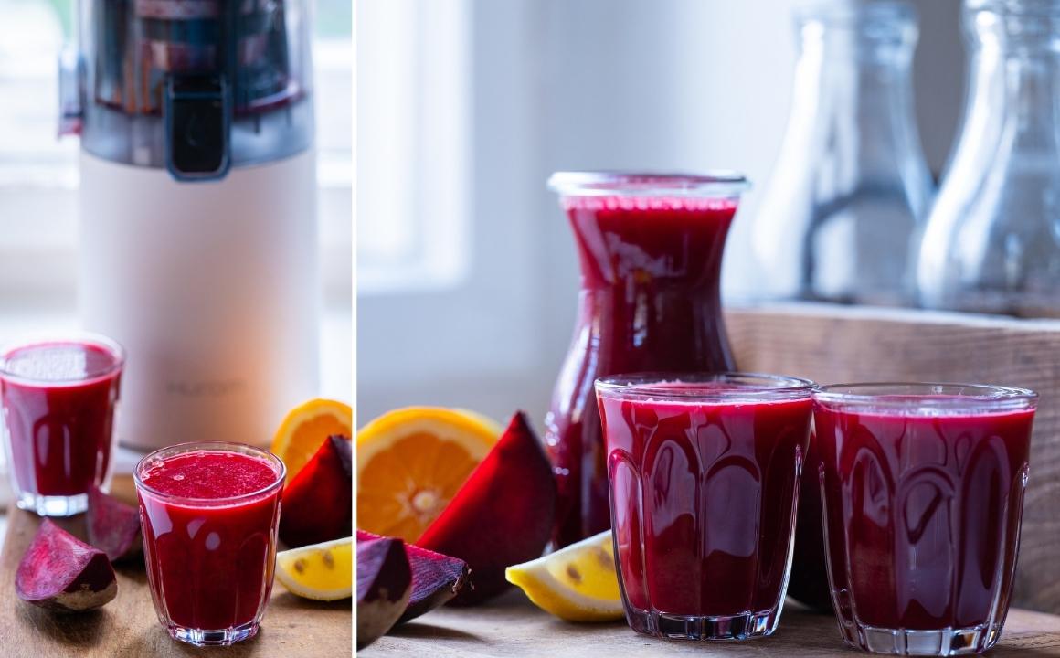 Mit dem Hurom E30-ST Rote Bete Saft herstellen