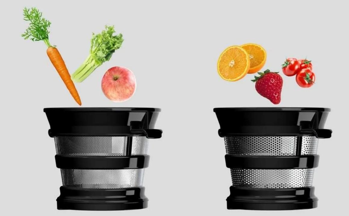 Grob- und Feinsieb des Hurom E30-ST