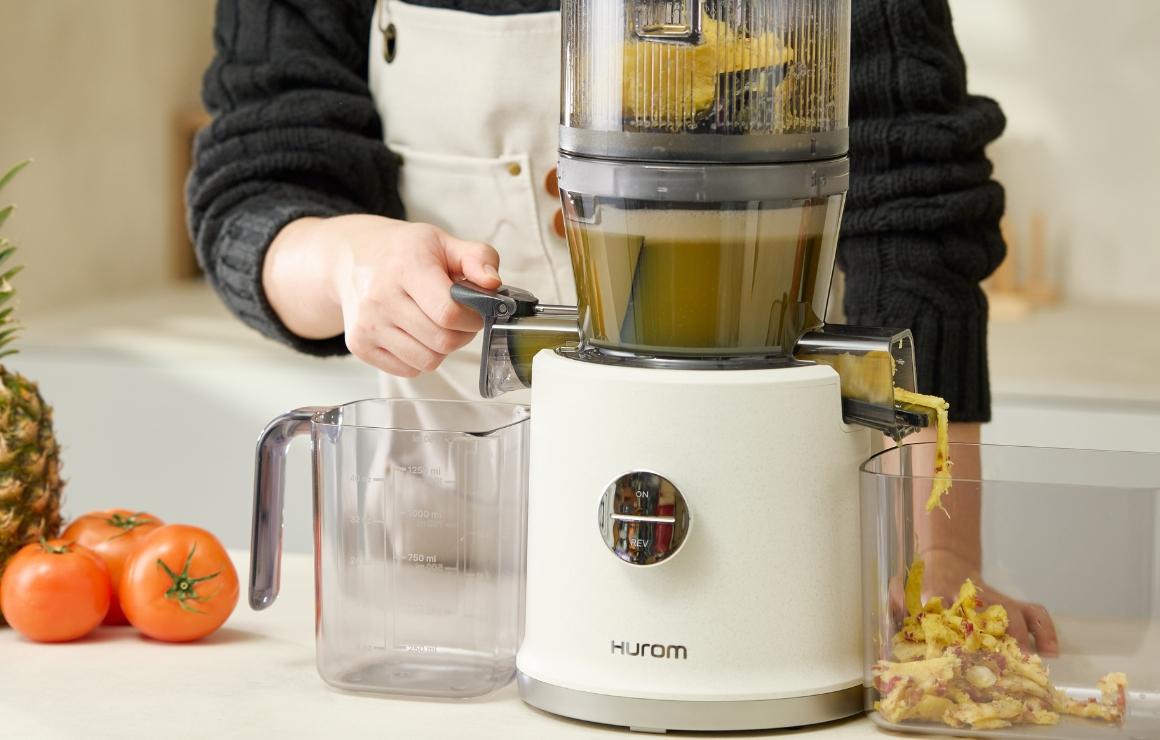 Mit dem Hurom H80-ST entsaften