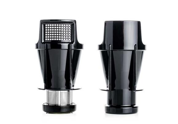 Feinsieb-Einsatz und Püriereinsatz des Sana Juicer by Omega EUJ-606