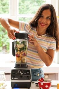 Vitamix Pro 500 mit Smoothie-Zutaten