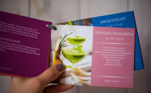 Grüne Smoothies Rezept-Karten-Set mit 12 Grüne Smoothies Rezepten und 3 Clean-Eating-Rezepten